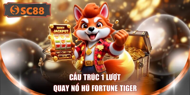 Cấu trúc 1 lượt quay  nổ hũ Fortune Tiger
