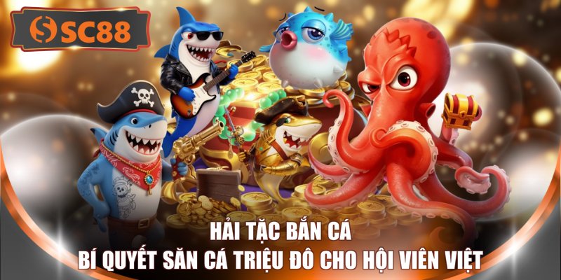 Hải Tặc Bắn Cá - Bí Quyết Săn Cá Triệu Đô Cho Hội Viên Việt