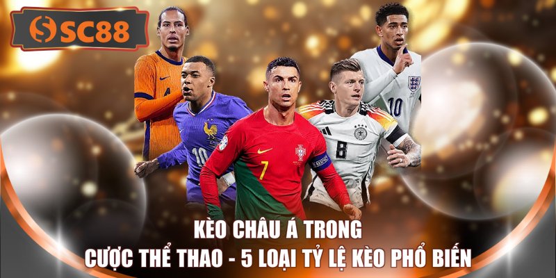 Kèo Châu Á Trong Cược Thể Thao - 5 Loại Tỷ Lệ Kèo Phổ Biến