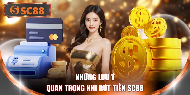 Những lưu ý quan trọng khi rút tiền SC88