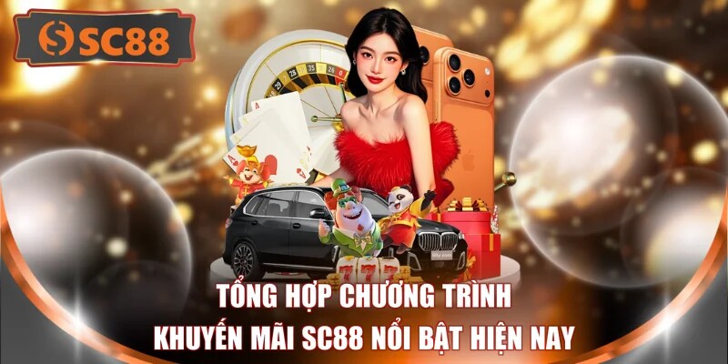 Tổng hợp chương trình khuyến mãi SC88 nổi bật hiện nay